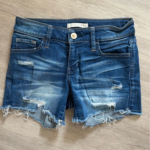 Daytrip Pants - Distressed Denim Shorts